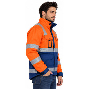 Chaquetas de Seguridad Reflectantes, Resistentes al Viento, Impermeables y de Alta Visibilidad, Personalizadas con Soporte OEM - Product Image 5