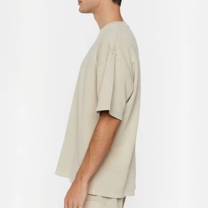 Camisetas de Manga Corta con Cuello Redondo, Estilo Urbano, Hombros Caídos, para Hombre, Camiseta Oversize de Manga Corta para Hombre - Product Image 5