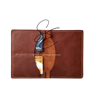 Handmade Tooled Leather <b>Passport</b> Holder Custom Floral Carved Travel <b>Passport</b> <b>Wallet</b> RFID Blocking <b>Passport</b> Cover with Card Slots - Product Image 5