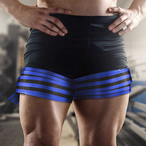 Heavy <b>Workout</b> Exercise-Customizable Design for Men & Women Neoprene Blood Flow Occlusion <b>Bands</b> with Elastic Straps - Product Image 4