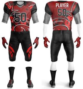 Camiseta Deportiva Personalizada Sublimada 100% Poliéster Antibacteriana que Absorbe la Humedad, Estilo Boxy para Rugby y Fútbol Americano, Diseño Personalizado - Product Image 4