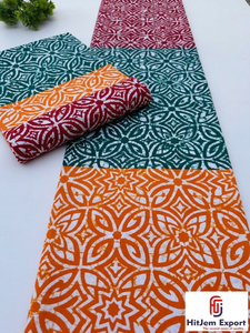 Tela Africana de Alta Calidad con Estampado de Cera y Algodón Ankara para Ropa y Proyectos Decorativos - Product Image 6