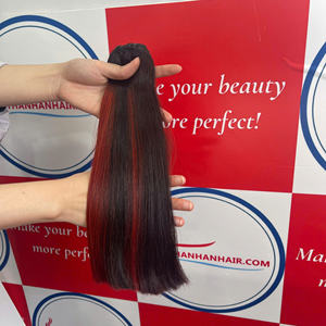 Gran oferta 2025, mechones de pelo de trama recta de hueso vietnamita, cabello humano vietnamita crudo 100%, precio al por mayor, Color personalizado - Product Image 4