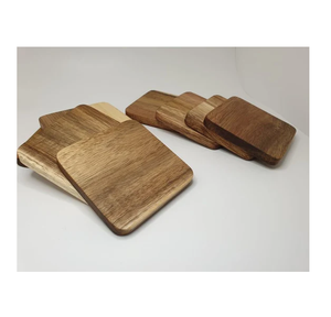 Premium Quality Wood Coaster Environmental Protection Original Wood Coaster Best Selling - Product Image 2