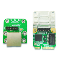 Carte réseau Gigabit Ethernet haute vitesse OEM pour serveur, interface NIC MiniPCIe vers RJ45, port unique