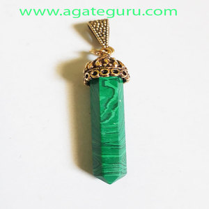 Pendentif en cristal avec étoile gravée, pendentif en lapis-lazuli, pendentif fait main, pierre précieuse naturelle, entièrement fait main - Product Image 4