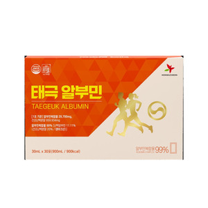 Boisson liquide à base d'albumine d'œuf HONGILCHEON Premium Albumin Drink Taegeuk Vial, boisson protéinée de qualité alimentaire, prête à boire, en flacon. - Product Image 5