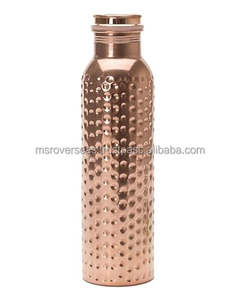 Eco Friendly Copper <b>Water</b> <b>Bottle</b> Premium Handcrafted Design Durable Quality by Crescent Craft - Product Image 2