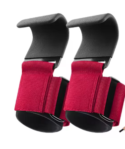 Soportes de Muñeca Profesionales para Levantamiento de Pesas con Agarre de Gancho, con Protector de Palma Ajustable de Neopreno para Entrenamiento de Fuerza y Fitness - Product Image 2