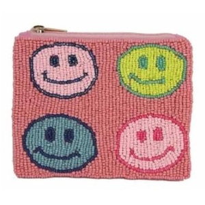 Porte-monnaie miniature en perles de méduse avec fermeture éclair, durable et écologique, pour femmes, pour transporter de l'argent liquide, des clés et du maquillage - Product Image 3