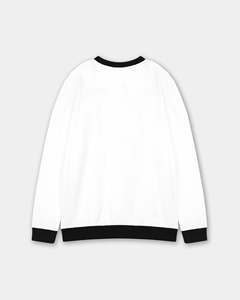Sweat-shirt à col rond pour homme, manches longues, 100% coton, écologique, respirant, 350g, coupe classique, décontracté, haut d'hiver - Product Image 2