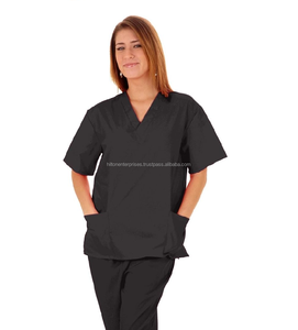 ชุดสครับพยาบาลทางการแพทย์ชุดยูนิฟอร์มคลินิกพร้อมเสื้อและกางเกงเพื่อความปลอดภัยและใส่สบาย - Product Image 6