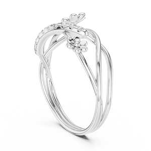 Anillo de cristal para mujer con piedra brillante, diseño de lujo, joyería, regalo para mujer - Product Image 4