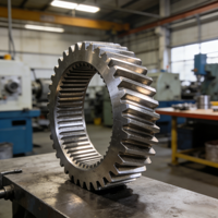 Pièces de rechange pour machines industrielles, anneau d'engrenage interne de grand diamètre, usinage CNC sur mesure, réducteur planétaire