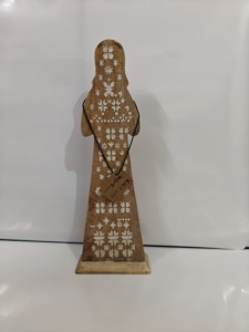 Ángeles de madera, estatuas de madera, figuras de madera - Product Image 2