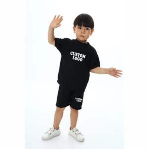 Conjuntos de Ropa de Verano 2026 para Niñas y Niños, Conjuntos de Ropa Infantil con Cordón, Camisetas y Pantalones Cortos, Conjuntos para Bebés, Twinset - Product Image 4