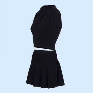 Women Sleeveless Sports Tennis Skirt Soft Nylon Golf Athleisure <b>Dress</b> Active Wear Loose Tennis <b>Dress</b> Made By TRIOTAKE INDUSTRY - Product Image 6