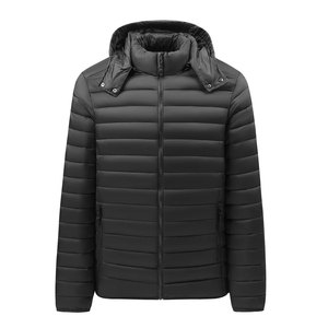 Men's Autumn and Winter Lightweight Warm Detachable Hooded Padded <b>Coat</b> In Unique Style And Best Quality - Product Image 1