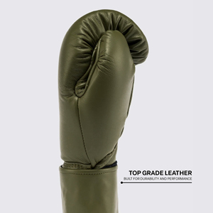 Guantes de Boxeo de Cuero Vacuno Genuino con Logotipo Personalizado del Fabricante OEM, 8oz 10oz 12oz 14oz 16oz, Profesionales para Sparring, Muay Thai, MMA - Product Image 2
