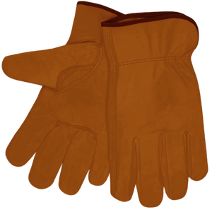 Cowhide Grain Leather Heavy Duty <b>Driving</b> <b>Gloves</b> Soft Comfortable Long Lasting Safety Work Handling <b>Gloves</b> Industrial Personal - Product Image 5