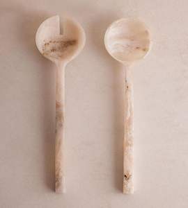 Cuillère à salade en résine au design tendance, cuillère à salade et cuillère de service en époxy, pour la cuisine, la maison et les hôtels, au prix d'usine - Product Image 1