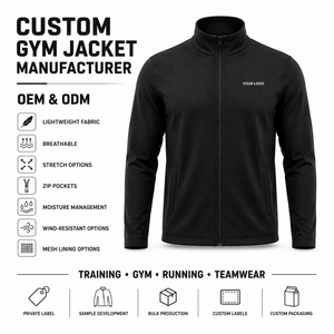 Veste coupe-vent performante respirante en maille à séchage rapide pour l'entraînement, vêtement d'extérieur personnalisé avec logo, tenue d'entraînement d'usine - Product Image 3