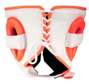 Casco de Boxeo Modular de Cuero con Doble Visera y Ventilaciones, Equipo de Protección para Kickboxing, Muay Thai, Entrenamiento en Gimnasio y Uso en Clubes - Product Image 2