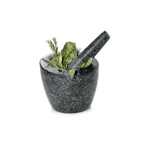 Heavy Duty Marble Mortar And Pestle For Crushing Garlic Ginger Spices And Dry Ingredients In Kitchen - Product Image 5