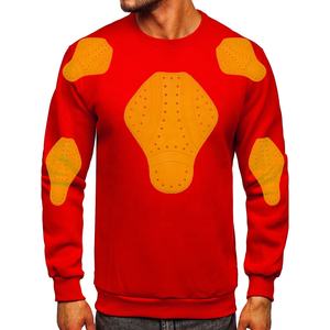 Sweatshirts Sweat à capuche moto fabriqués sur mesure Poches à capuche unisexe Protection homologuée CE - Product Image 4