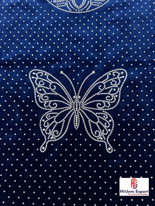 Hot Fix Rhinestone Crystal Mesh Fabric 70 GSM Eco Friendly Lightweight Water Resistant Breathable Custom Fabric Manufacturer OEM - Product Image 3
