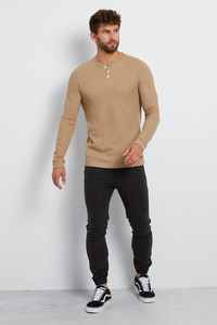 T-shirt en coton gaufré à prix d'usine, OEM/ODM, vente en gros pour les détaillants - Product Image 3