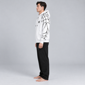 Sudadera con capucha personalizada estilo streetwear con diseño de araña para hombre, con tela suave, gráficos elegantes, diseños personalizados, ajuste cómodo y calidad premium. - Product Image 6