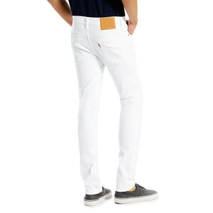 Jeans pour hommes, nouvelle mode, style cargo baggy, denim noir uni, délavé, coupe droite, vente en gros - Product Image 3