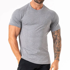 Camiseta Deportiva de Compresión Personalizada, Corte Ajustado, 100% Algodón, Ajuste Musculoso, Alta Calidad, para Entrenamiento, Gimnasio, Ropa Deportiva para Hombre - Product Image 2