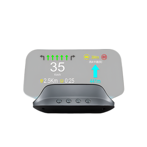 Sudex HUD C3 LCD OBD2 GPS de 5 Pulgadas, Pantalla de Visualización Frontal, Velocímetro Digital Inteligente para Automóvil, Medidor HUD de Alto Rendimiento para Vehículos - Product Image 1