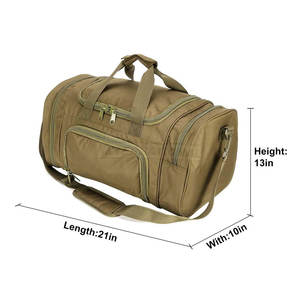 Sacs de sport pliables légers, imperméables, de haute qualité, 100 % polyester, sur mesure, faible MOQ, service OEM, confortables, en gros - Product Image 3