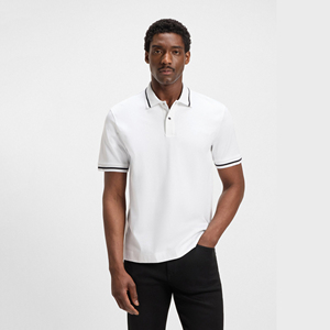 Polo à manches courtes en coton pour hommes, polo de golf à séchage rapide, chemise à manches courtes anti-humidité - Product Image 6
