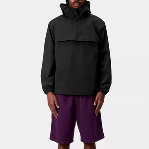 Men Polyester Nylon Windbreaker Short Set Zipper Jackets and Shorts Unique Style Two Piece Set OEM <b>Wind</b> <b>Breaker</b> Sets For Men - Product Image 1