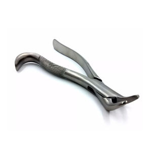 Forceps d'extraction dentaire manuels de qualité supérieure O.R Grade # Instruments chirurgicaux de haute qualité 18L avec dispositif de sécurité pour les molaires supérieures par Grip Surgical - Product Image 5