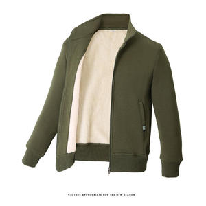 Ropa de Esquí y Nieve, Sudadera con Capucha de Forro Polar para Hombre, 100% Algodón, Manga Larga, Color Sólido - Product Image 4