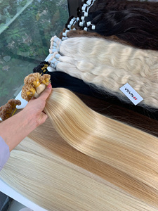 ราคาผมต่อแบบปลายแบนจาก Nasa Hair สำหรับผมแท้จากเวียดนาม ทุกสี โดย Nasa Hair น้ำหนัก 100 กรัม ทุกสี ความยาว 60 ซม. - Product Image 4