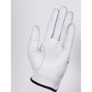 Gants de golf en cuir Cabretta souple, sensation de luxe premium, antidérapants, anti-humidité, doux et confortables, blancs pour adultes, pour le sport - Product Image 2
