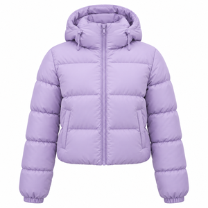 Chaquetas Acolchadas de Invierno para Niñas, Chaquetas Largas de Plumas para Mujer, Tallas Grandes, Precio al por Mayor, OEM - Product Image 4