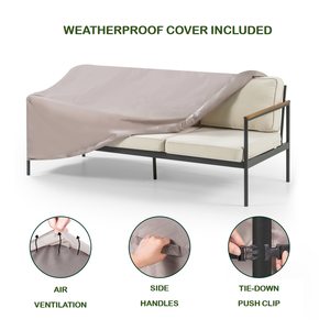 High End Patio <b>Sofa</b> Aluminium <b>Garden</b> <b>Sofas</b> Furniture Modern Outdoor Aluminum One-Seat <b>Sofa</b> - Product Image 6