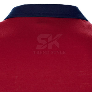 Polo de hombre de diseño único y colores contrastantes, de alta calidad, para venta al por mayor, estilo urbano. - Product Image 5