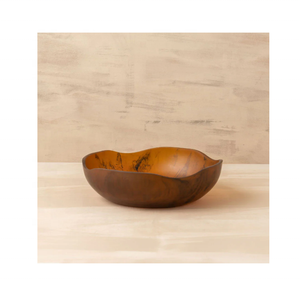 Ensaladera grande de resina ODM hecha a mano blanca clásica con textura de mármol y frutero con patrón de remolino acuático utilizado en buffet de hotel en casa - Product Image 3