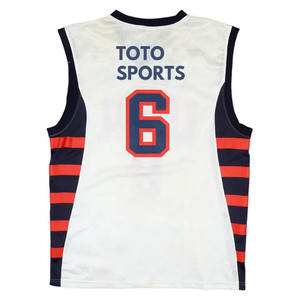 Camiseta de Baloncesto Deportiva Profesional de Malla, Ajustada, Ligera, de Alta Calidad, Precio Razonable, Transpirable, Diseño Personalizado - Product Image 2