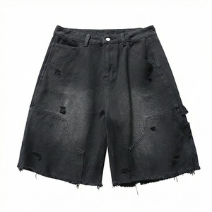 Shorts de Mezclilla Holgados para Mujer, Cintura Alta, Transpirables, Casuales, de Primera Calidad, Ropa de Calle de Verano, Moda para el Día a Día - Product Image 1