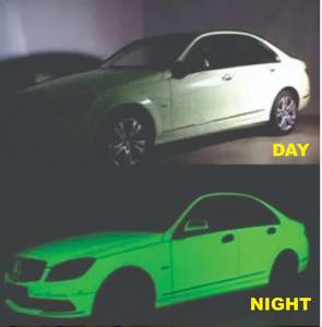 Pintura Fotoluminiscente para Seguridad Nocturna en Automóviles, Pintura que Brilla en la Oscuridad para Mayor Visibilidad de Vehículos, de Proveedor de la India al Mejor Precio - Product Image 2