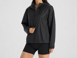 Chaqueta Cortavientos Casual Personalizada de Moda, Chaqueta Deportiva con Logotipos Bordados en la Parte Delantera y Trasera para Escuelas Secundarias, Resistente al Viento - Product Image 2